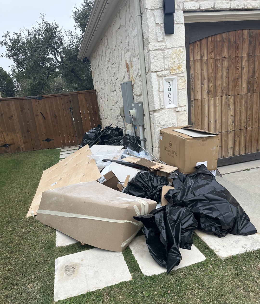 construction debris removal
