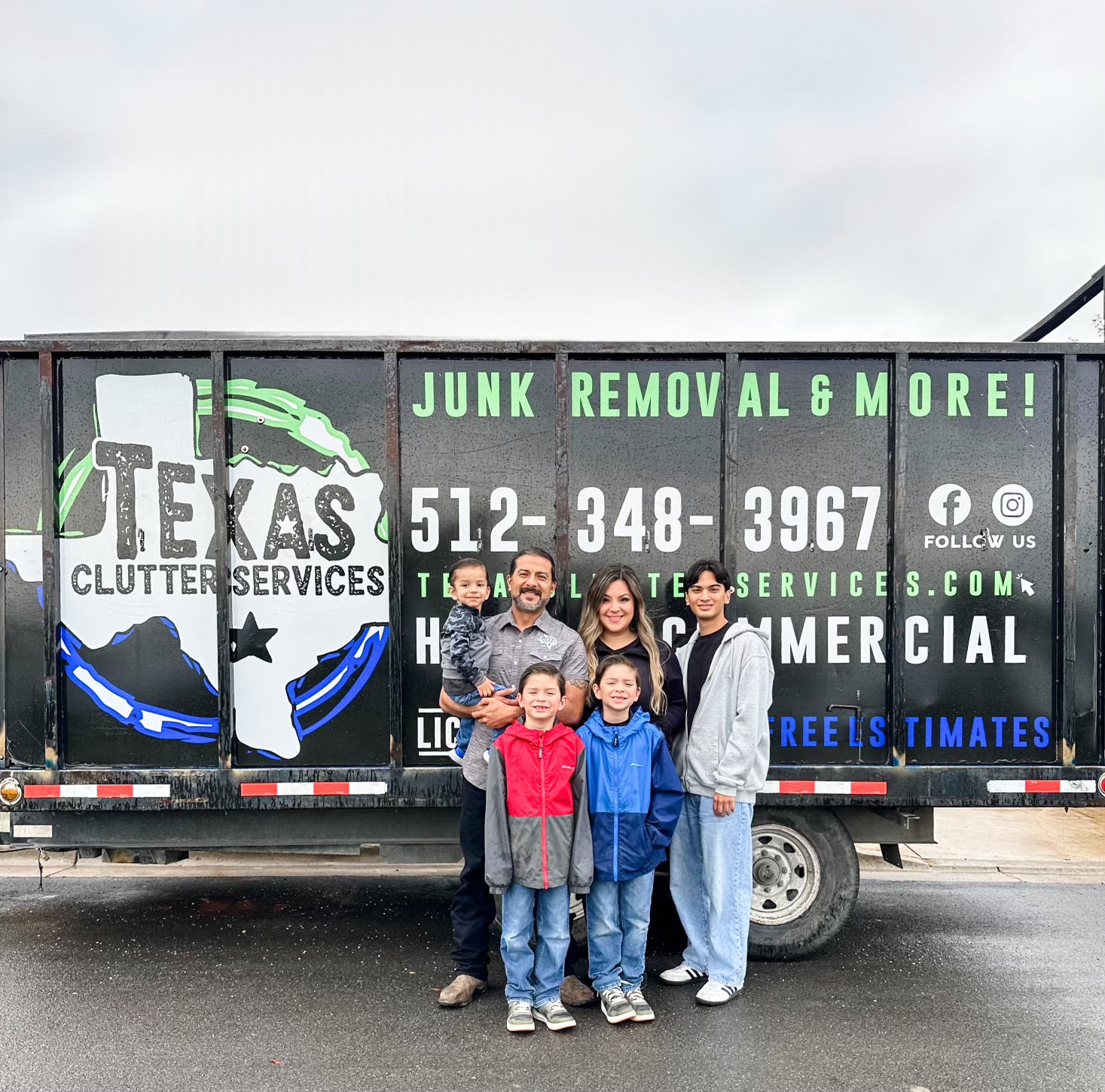 texas clutter services family